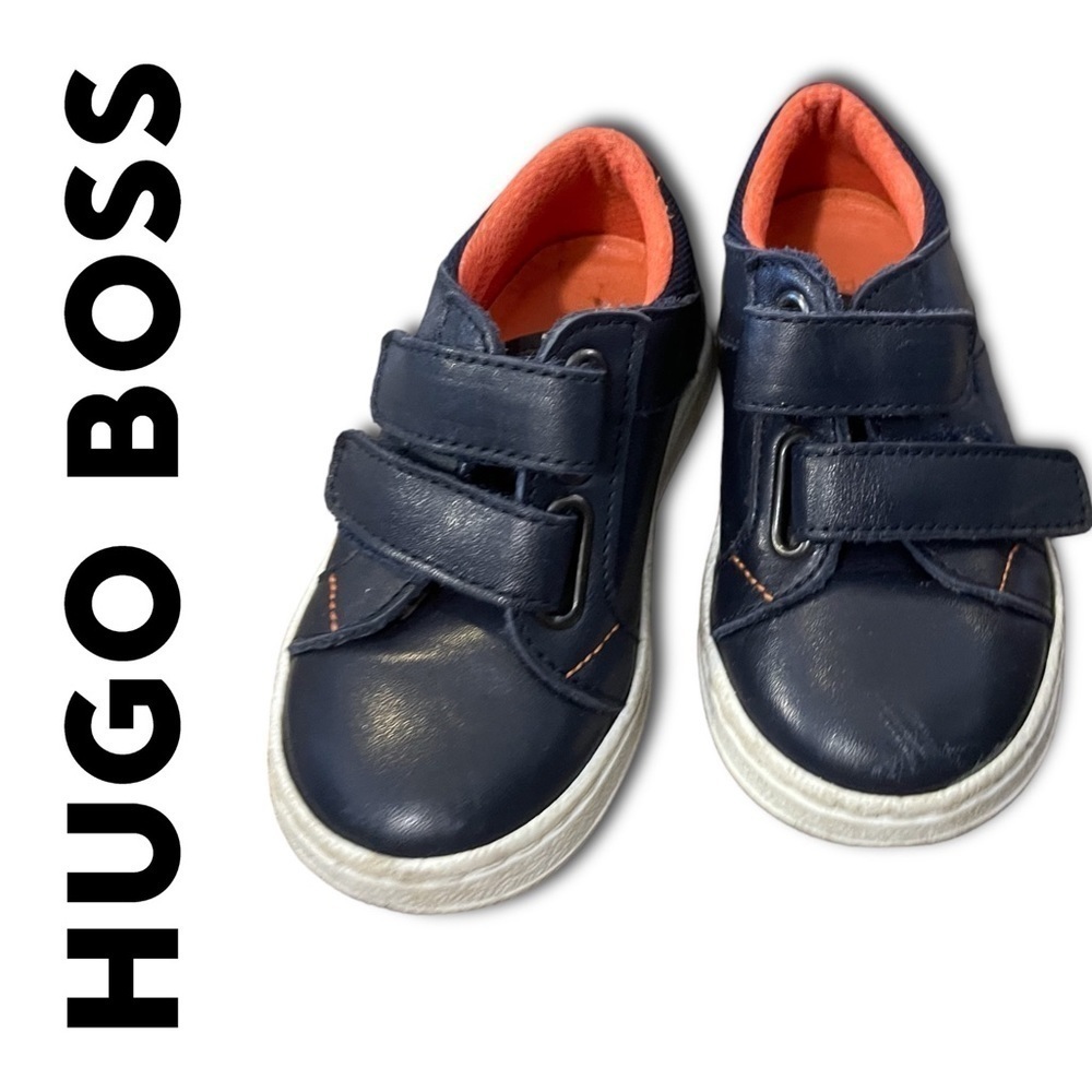 Toddle Hugo Box Leather Shoes​